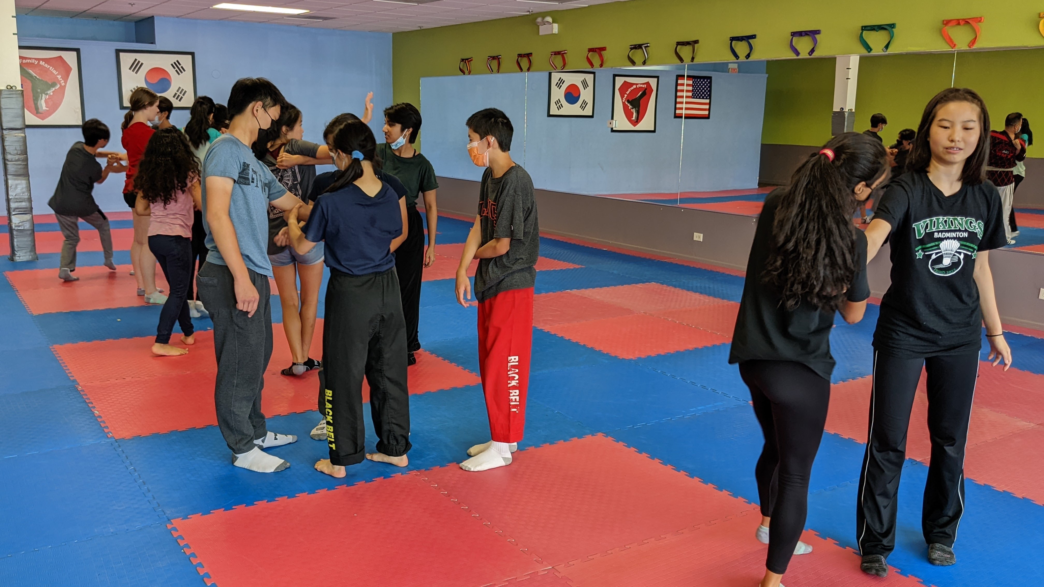 Group Self Defense Practice